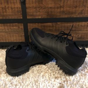 ADIDAS TOUR 360 KNIT BLACK GOLF SHOES